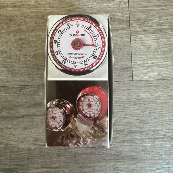 NWT Zassenhaus White Kitchen Timer Speed - Picture 7 of 7